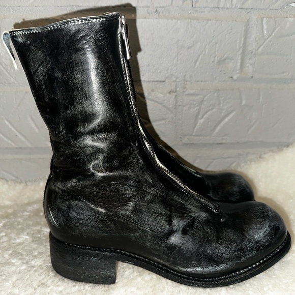 Guidi PL2 Full Grain Horse Leather Front Zip Boots Size 37.5 - Picture 2 of 15